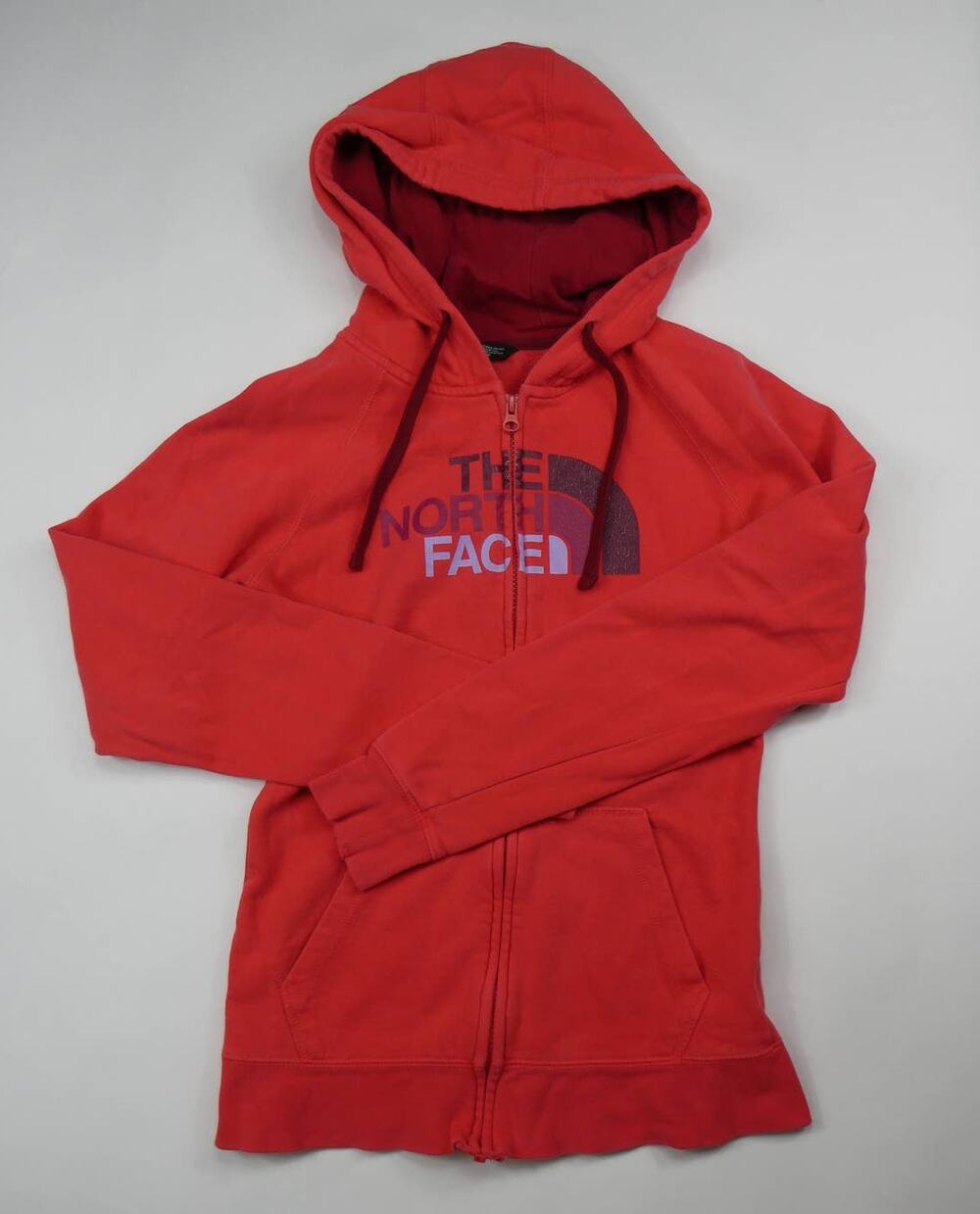 The North Face full zip hoodie sweatshirt, XS